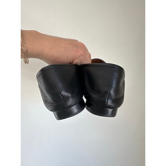 Coach Hayley Leather Loafer in Black, Size 11 - Picture 7 of 8